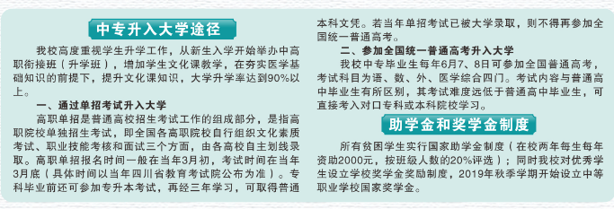 四川南充卫校升大专途径