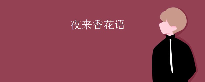 夜来香花语