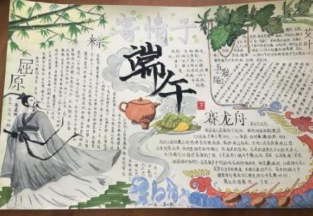 2024年端午节优秀手抄报欣赏