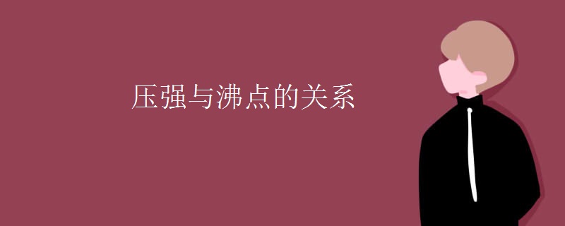 压强与沸点的关系