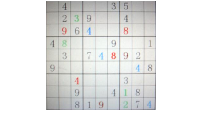 1一一9九宫格数独口诀