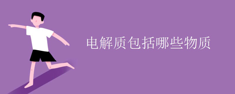 电解质包括哪些物质