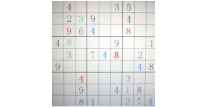 1一一9九宫格数独口诀