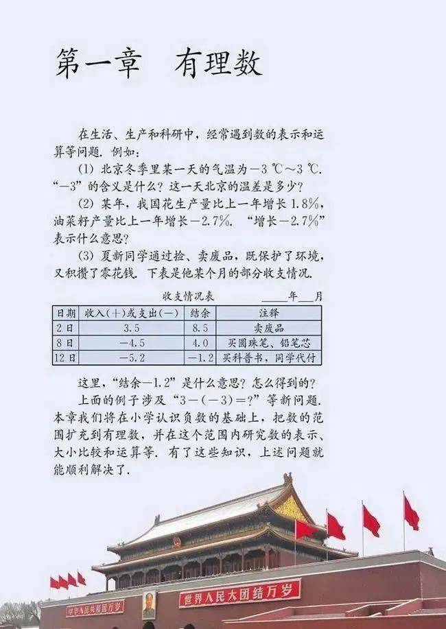 人教版七年级上册数学电子书及知识点有哪些
