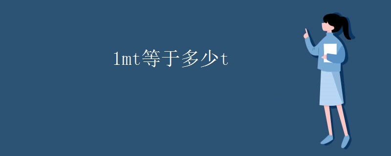 1mt等于多少t