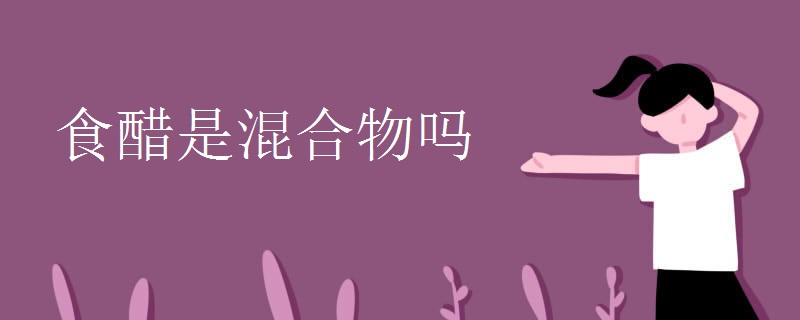 食醋是混合物吗