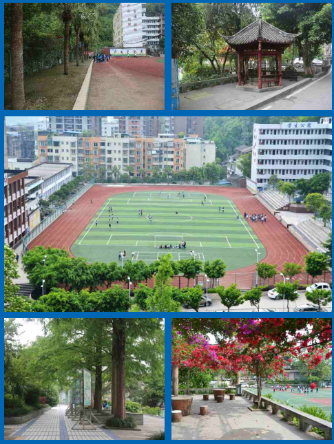 达州市职业高级中学环境