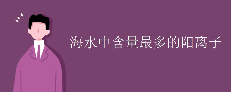 海水中含量最多的阳离子