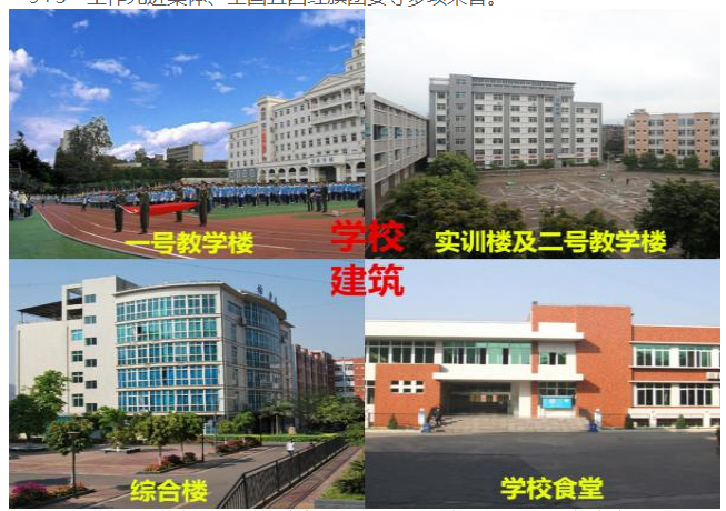 攀枝花市建筑工程学校环境