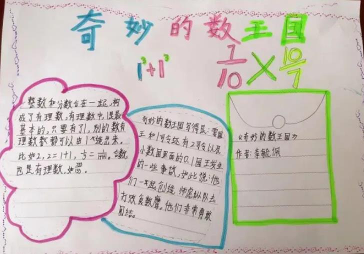 数学手抄报上应该写什么内容 数学重要知识点总结