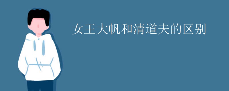 女王大帆和清道夫的区别