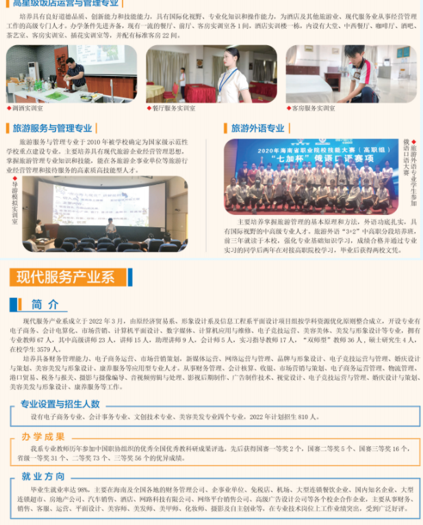 2022年海南省三亚技师学院招生简章