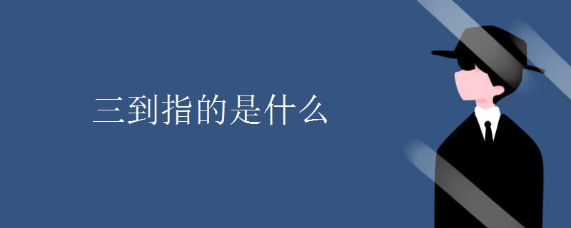 三到指的是什么