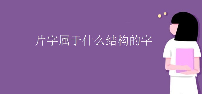 片字属于什么结构的字