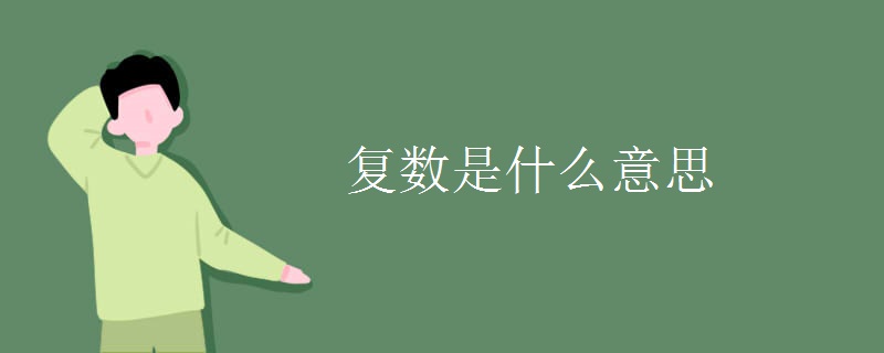 复数是什么意思